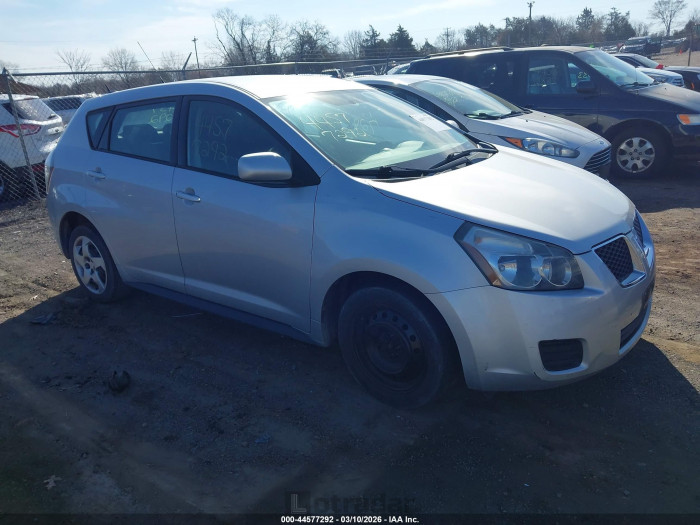 Pontiac Vibe 2009 VIN 5Y2SP67819Z445309