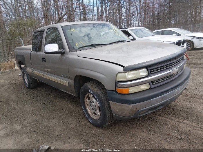Chevrolet Silverado 2000 VIN 2GCEK19T6Y1237885