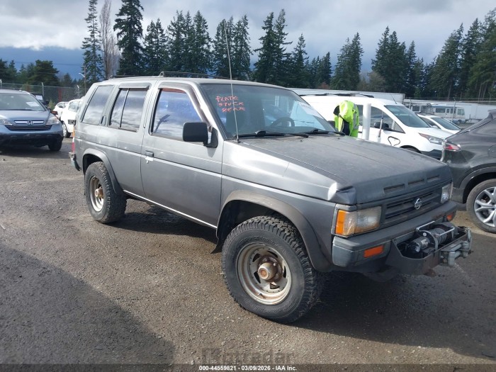 Nissan Pathfinder 1991 VIN JN8HD17Y9MW034924