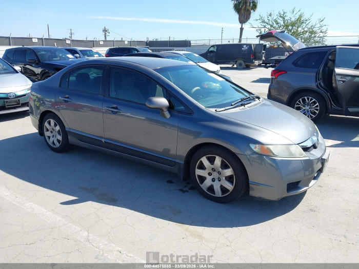 Honda Civic 2010 VIN 2HGFA1F54AH326155