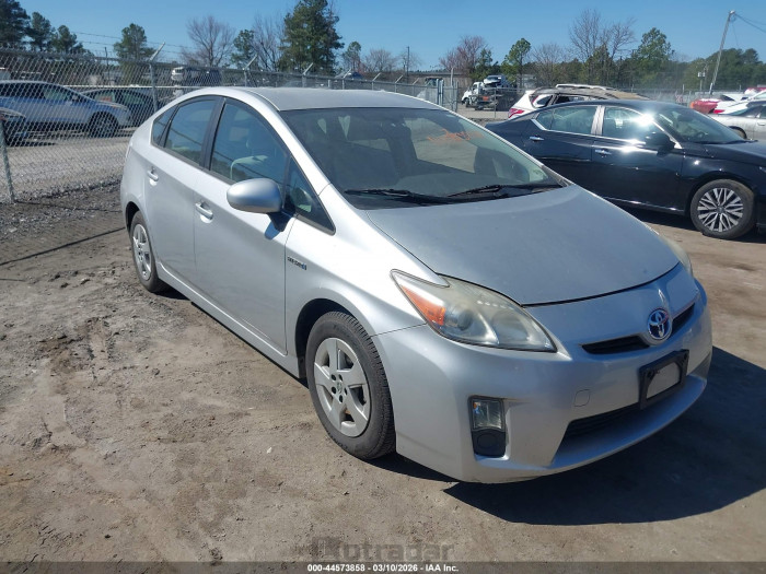 Toyota Prius 2010 VIN JTDKN3DU0A0012272