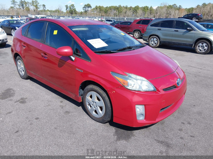 Toyota Prius 2010 VIN JTDKN3DUXA0042671