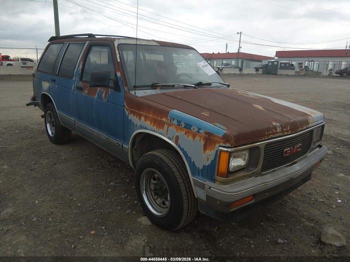 Gmc  1991 VIN 1GKCS13Z9M2551517