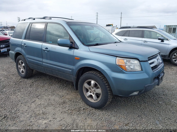 Honda Pilot 2006 VIN 2HKYF18596H502931