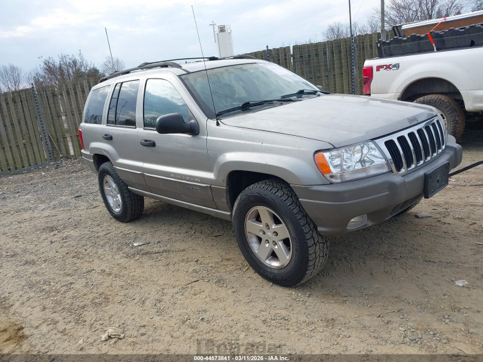Jeep Grand cherokee 2000 VIN 1J4GW48S3YC264165