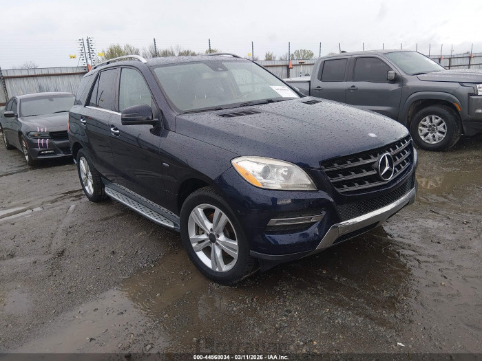 Mercedes-benz M-klasse 2012 VIN 4JGDA5HB6CA042927