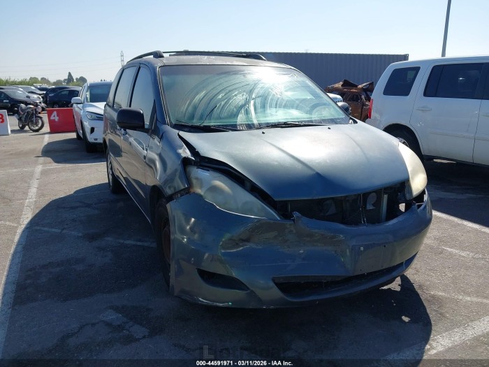 Toyota Sienna 2009 VIN 5TDZK23C69S263218