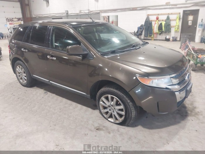 Ford Edge 2011 VIN 2FMDK4JC3BBA44647