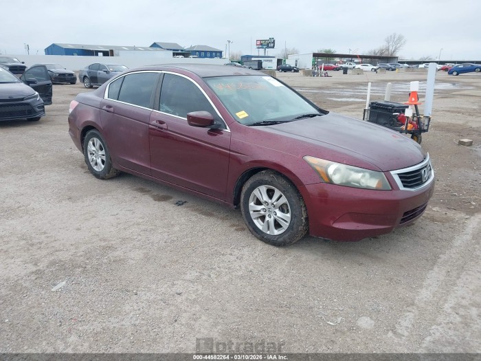 Honda Accord 2009 VIN 1HGCP26439A159991