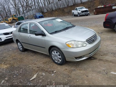 Toyota Corolla 2003 VIN JTDBR32E430026999
