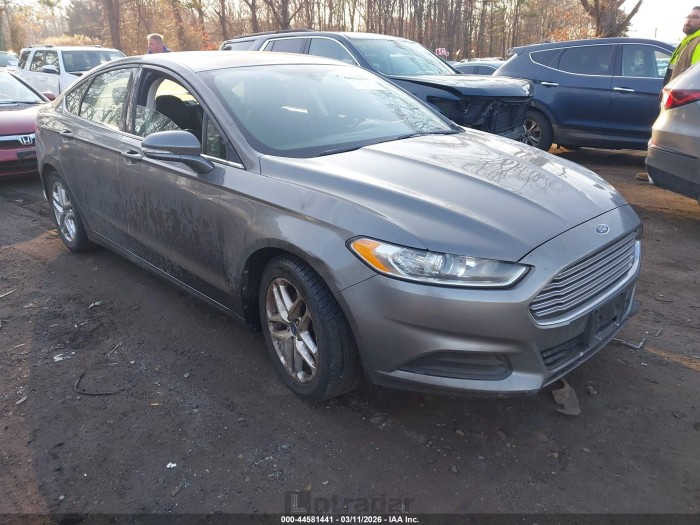 Ford Fusion 2013 VIN 3FA6P0H78DR104917