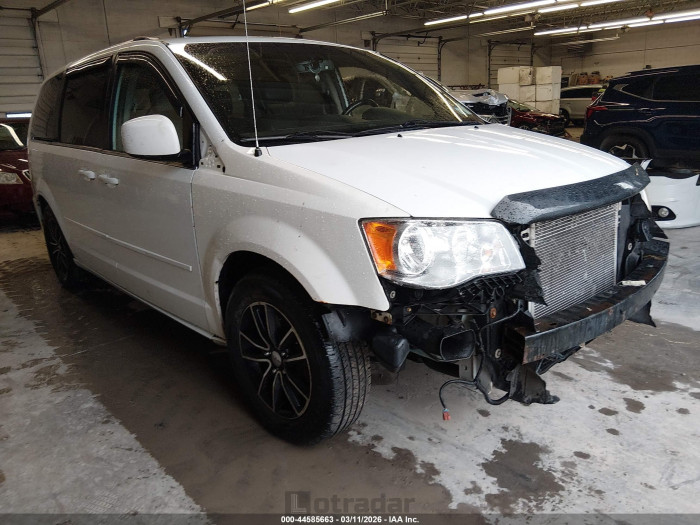 Dodge Caravan 2017 VIN 2C4RDGCG9HR625303