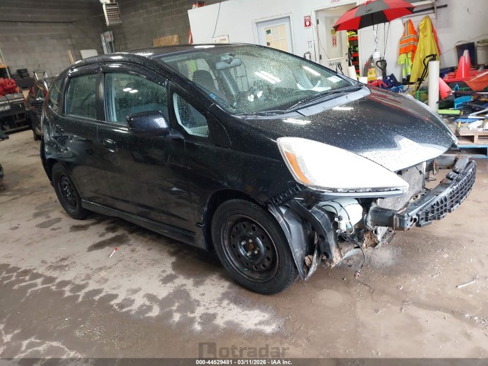 Honda Fit 2010 VIN JHMGE8H49AC027752