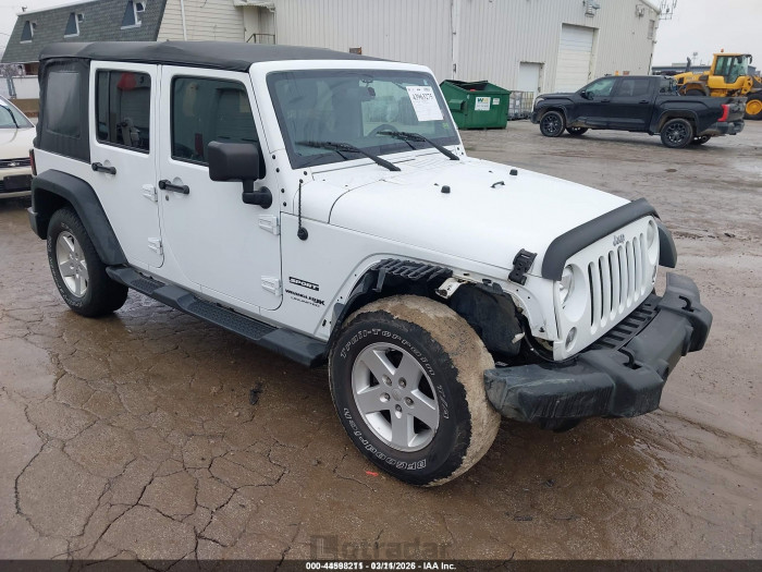 Jeep Wrangler / 2018 VIN 1C4BJWDG0JL895876