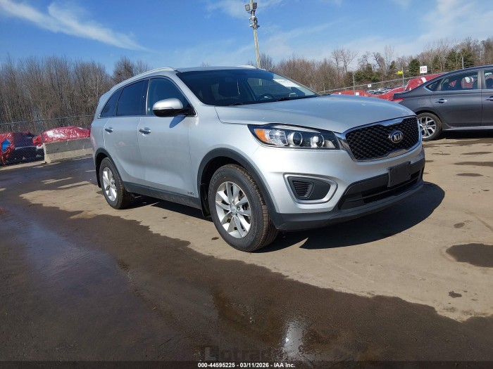 Kia Sorento 2017 VIN 5XYPGDA36HG246227