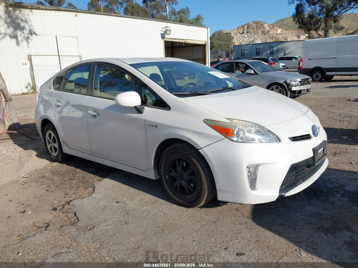 Toyota Prius 2014 VIN JTDKN3DU9E0375837