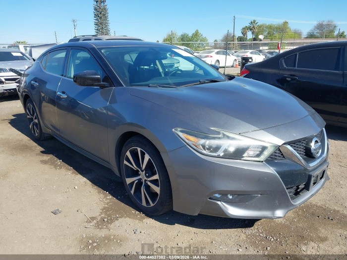Nissan Maxima 2018 VIN 1N4AA6APXJC396783