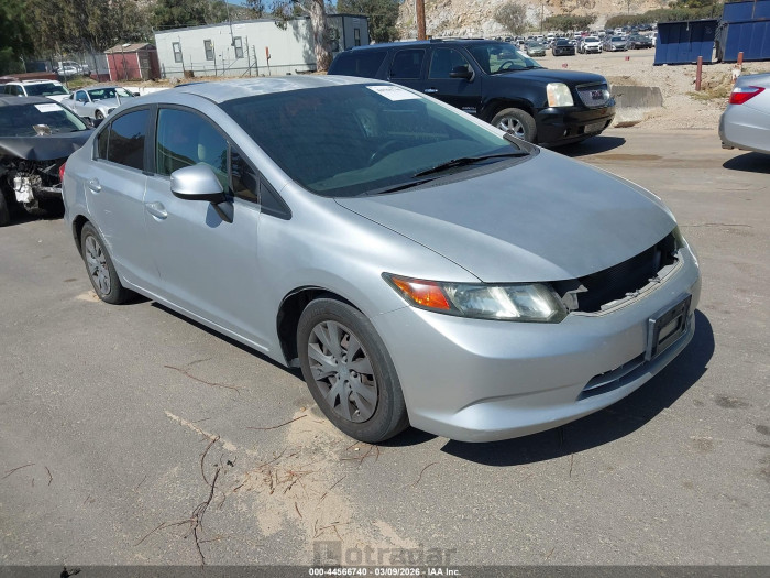 Honda Civic 2012 VIN 2HGFB2F59CH606773