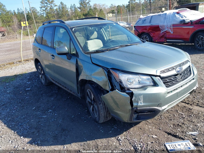 Subaru Forester 2018 VIN JF2SJAGC7JH496513