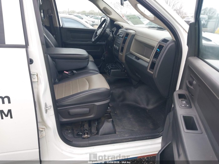 Ram 1500 2012 VIN 1C6RD6FK6CS278943