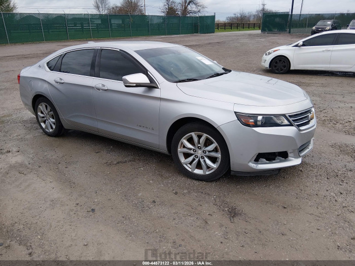 Chevrolet Impala 2016 VIN 2G1115S37G9122269