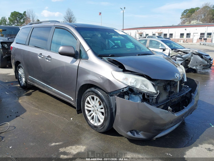 Toyota Sienna 2015 VIN 5TDYK3DC3FS542203