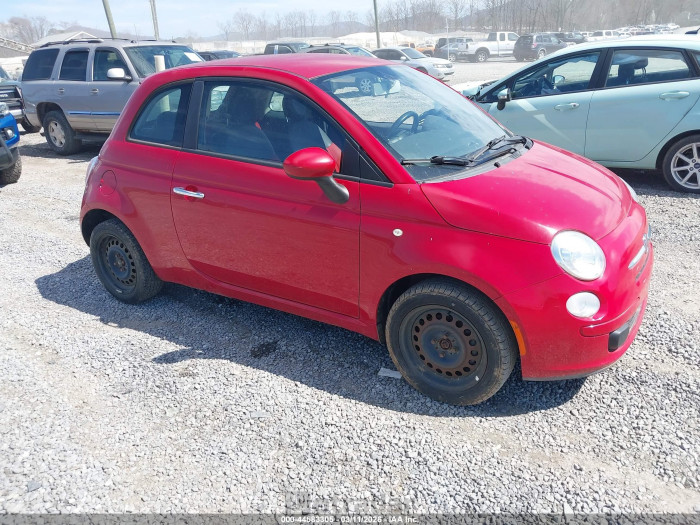 Fiat 500 2012 VIN 3C3CFFAR2CT233501