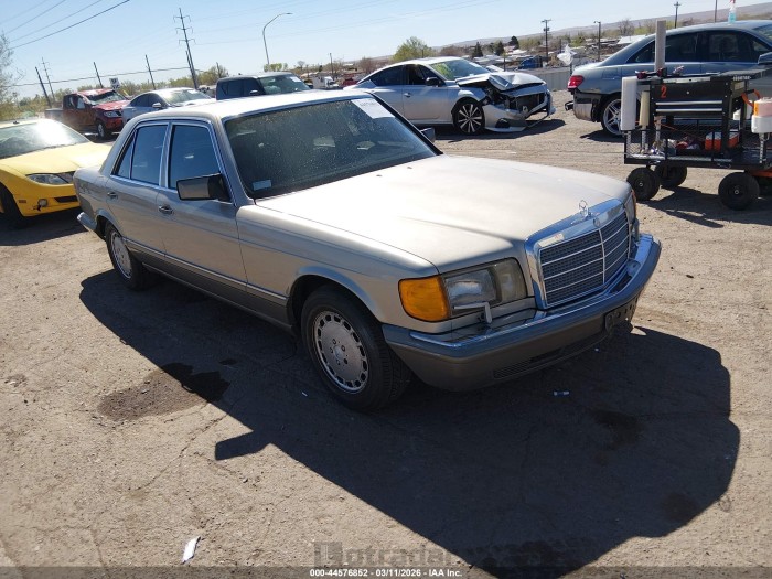 Mercedes-benz  1989 VIN WDBCA24D1KA431008