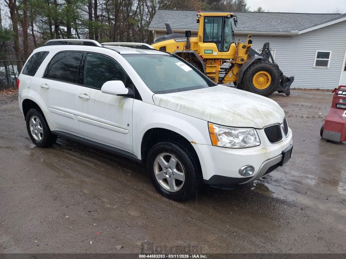 Pontiac Torrent 2007 VIN 2CKDL63F776083741