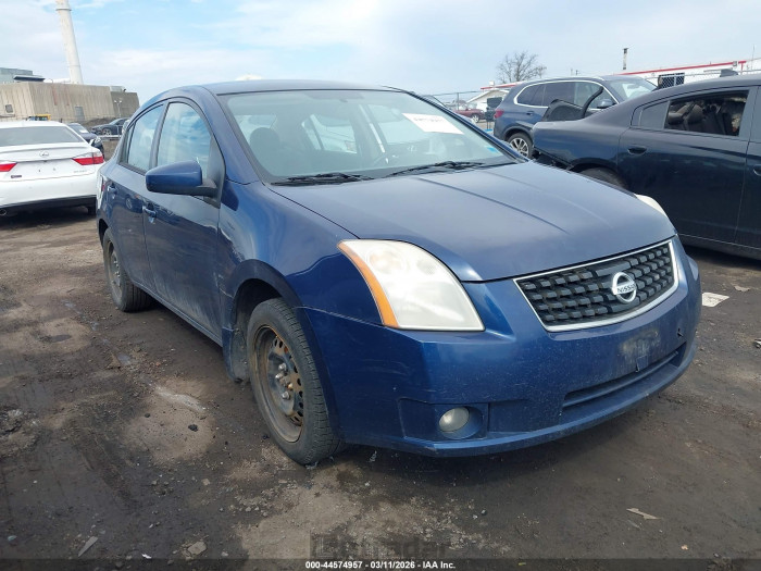 Nissan Sentra 2008 VIN 3N1AB61E18L744655