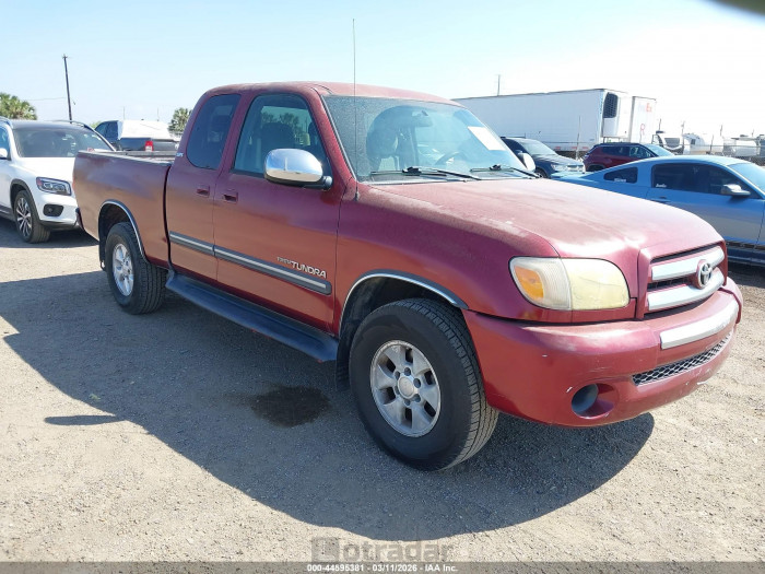 Toyota Tundra 2006 VIN 5TBRU34176S458522