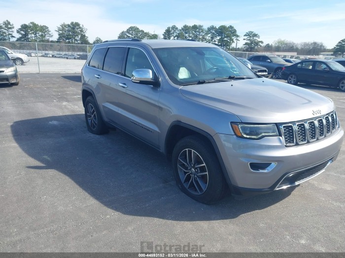 Jeep Grand cherokee 2018 VIN 1C4RJEBG5JC131663