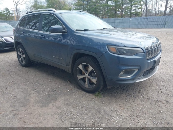 Jeep Cherokee 2019 VIN 1C4PJMDX8KD394143