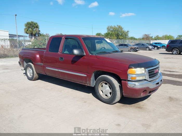 Gmc SIERRA 2003 VIN 1GTEC19V83Z229317