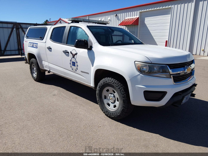 Chevrolet Colorado 2016 VIN 1GCGTBE37G1285675