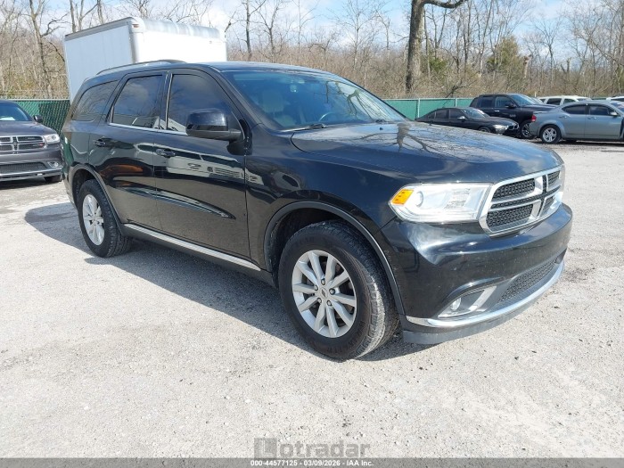 Dodge Durango 2019 VIN 1C4RDJAG3KC744433