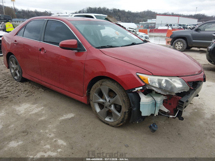 Toyota Camry 2012 VIN 4T1BF1FK7CU625395