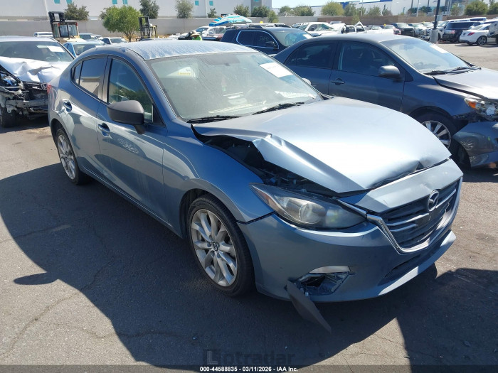 Mazda 3 2015 VIN JM1BM1T70F1249493