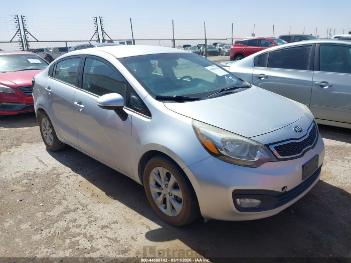 Kia Rio 2014 VIN KNADN4A38E6381147
