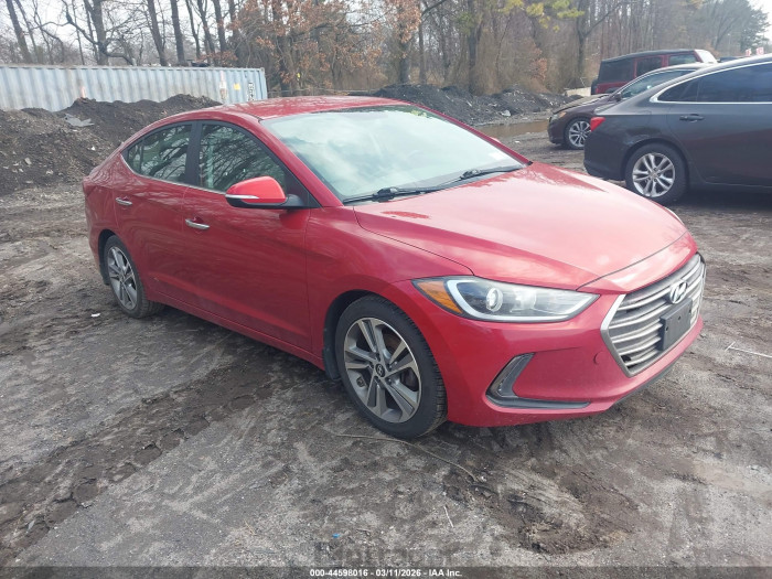 Hyundai Elantra 2017 VIN KMHD84LF8HU310771
