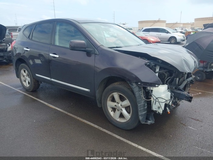 Nissan Rogue 2013 VIN JN8AS5MV2DW135649