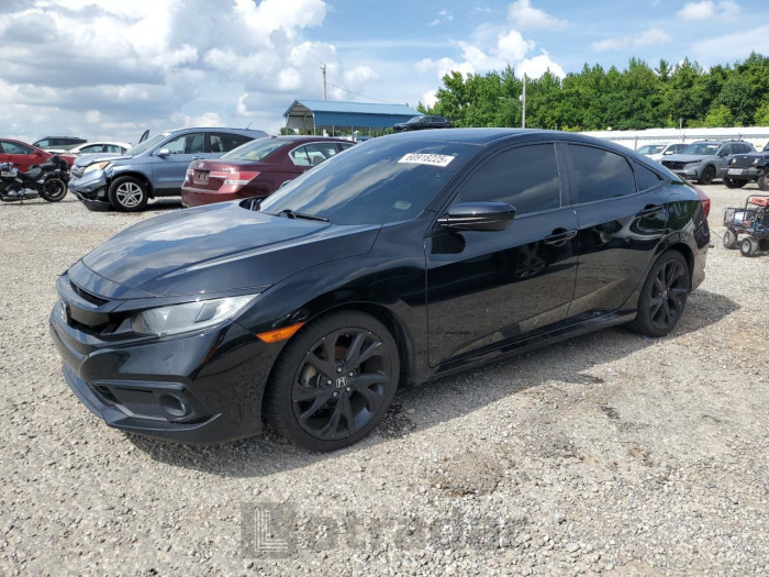 Honda Civic 2019 VIN 2HGFC2F83KH557964