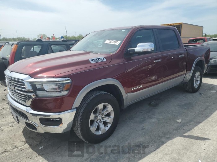 Ram 1500 2021 VIN 1C6SRFJT6MN601729
