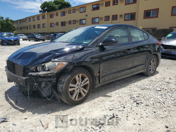 Hyundai Elantra 2018 VIN KMHD84LF7JU502897