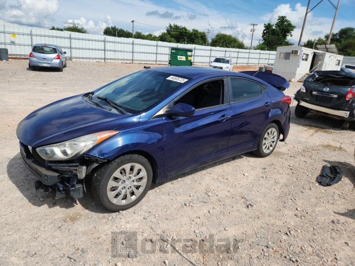 Hyundai Elantra 2013 VIN KMHDH4AE0DU871924