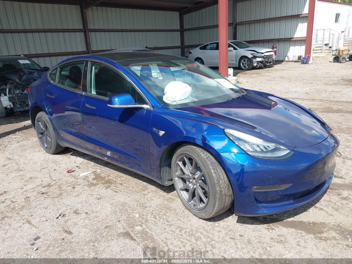 Tesla Model 3 2020 VIN 5YJ3E1EB3LF664734
