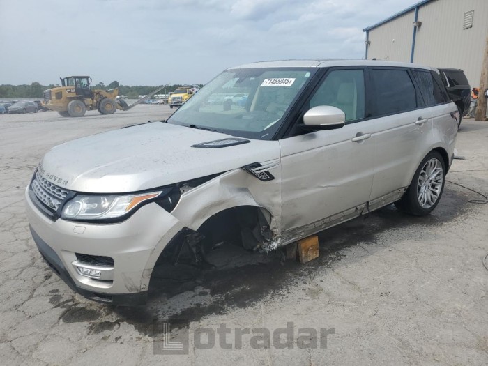 Land rover Range rover sport 2016 VIN SALWR2PF5GA655936