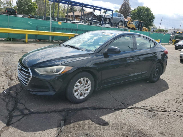 Hyundai Elantra 2017 VIN 5NPD74LF2HH198079
