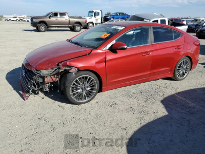 Hyundai Elantra 2018 KMHD04LB0JU525863