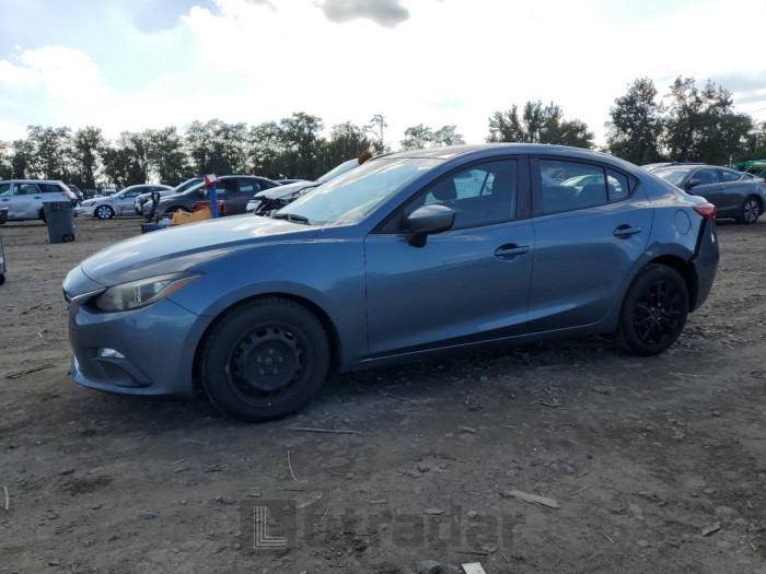 Mazda 3 2014 VIN JM1BM1U72E1135833